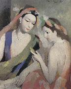 Marie Laurencin Two woman oil painting on canvas